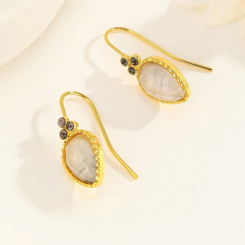 Levoire | Boucles D'Oreilles Élégantes En Forme De Gouttes Suspendues