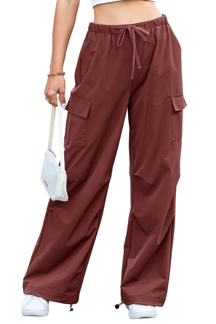 Levoire | Pantalons Cargo Rouges