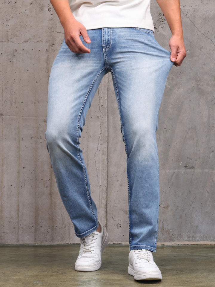 Levoire | Jean Slim Fit Tendance Homme Roi bleu