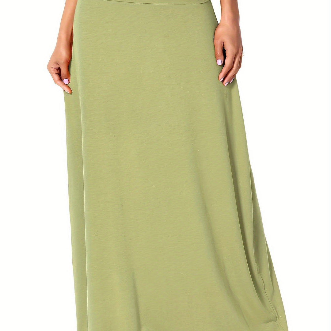 Levoire | Jupe Maxi Multicolore À Taille Haute