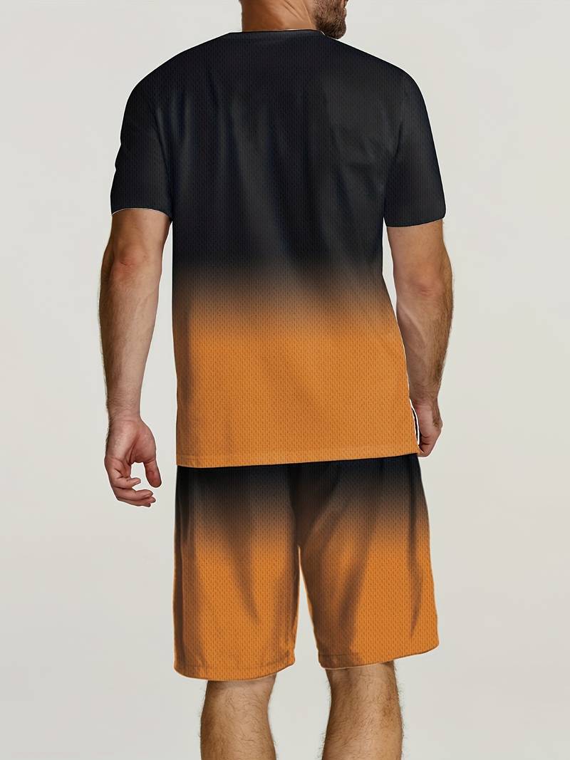 Levoire | T-Shirt À Manches Courtes Avec Col Rond Et Shorts