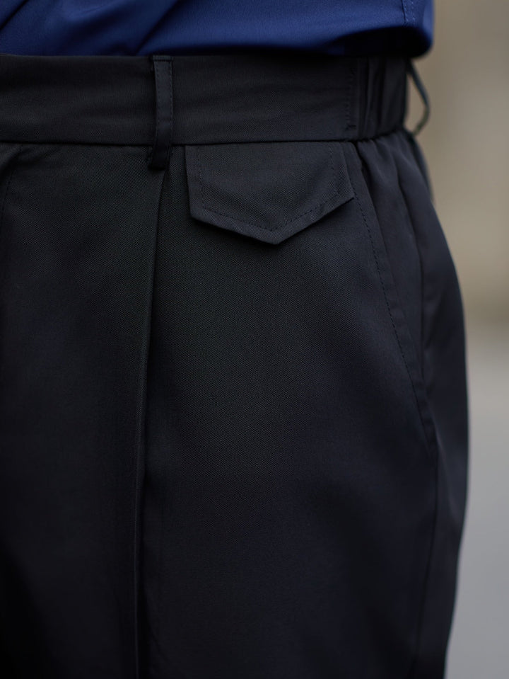 Levoire | Pantalons Pour Hommes Élégants En Polyester Confortable Au Design Uni