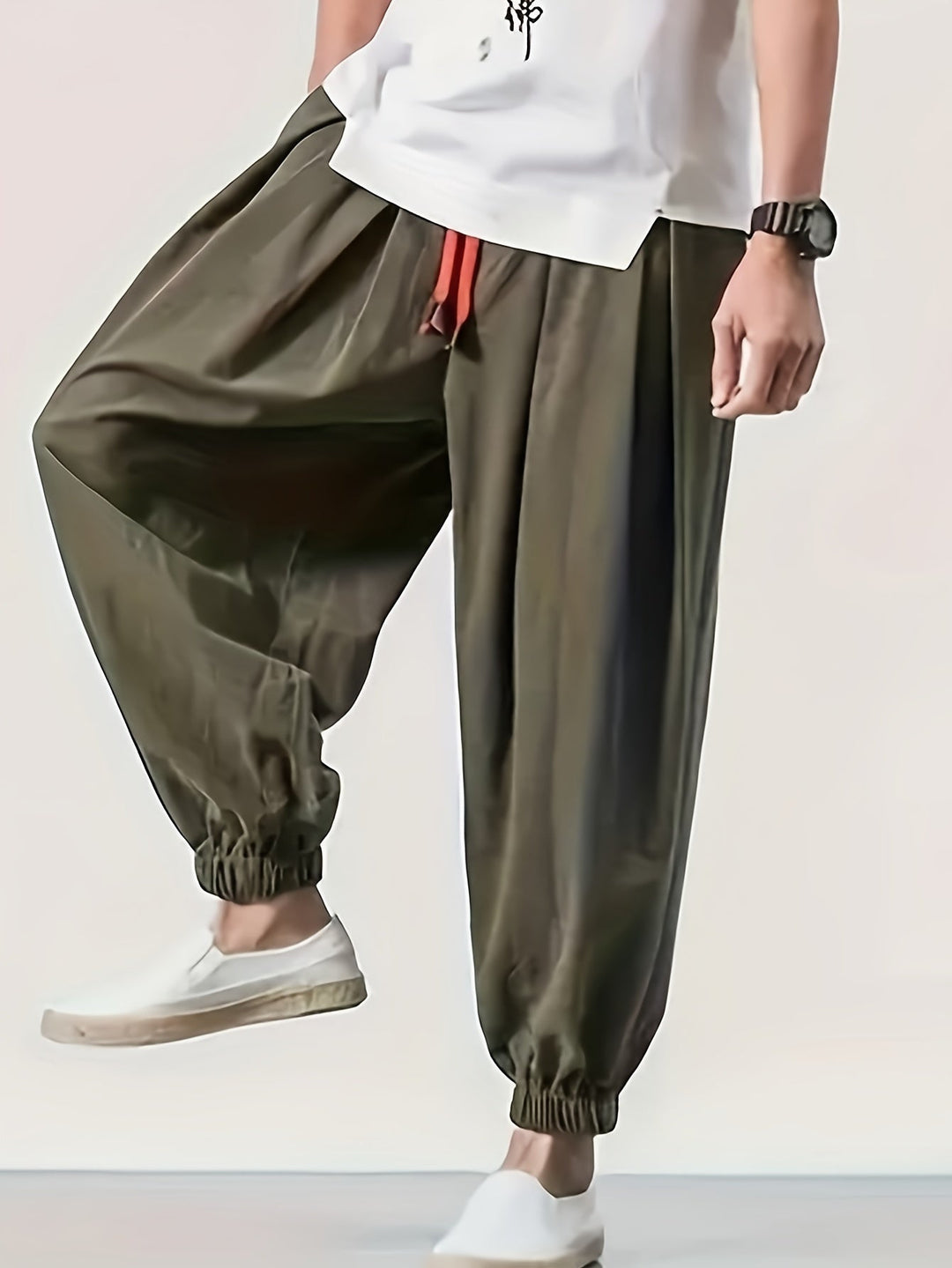 Levoire | Pantalon De Plage Large Décontracté Avec Cordons