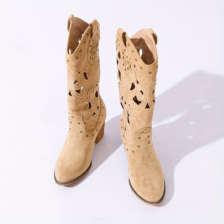 Levoire | Bottes Élégantes Pour Femmes Avec Talons Et Clous