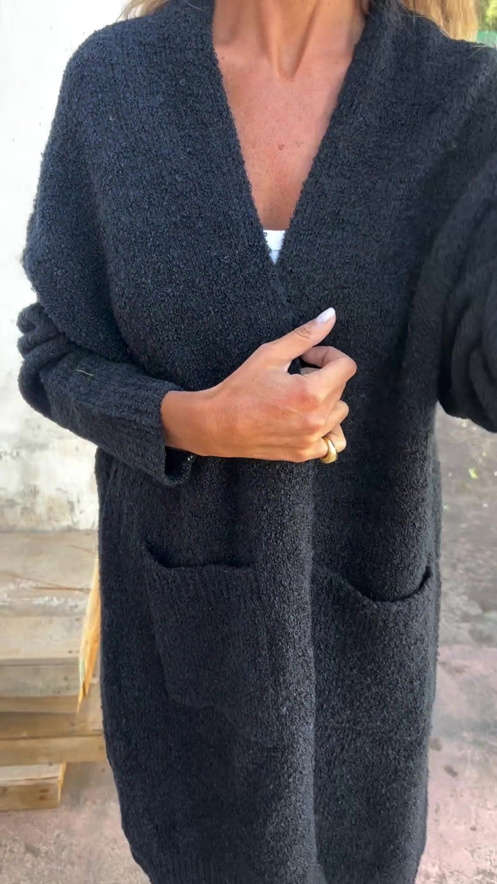 Levoire | Pull Pour Femme Décontracté En Grande Taille Tricoté Avec Poches