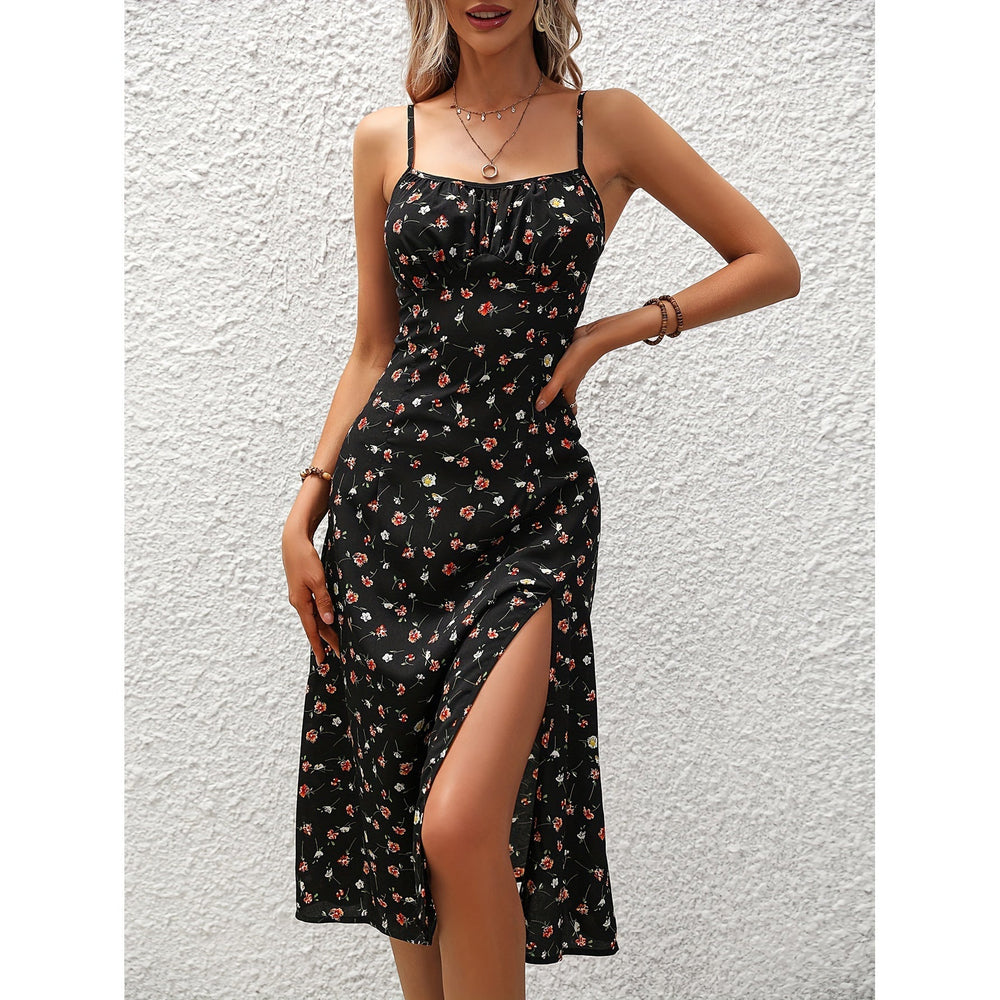 Levoire | Robe Longue À Pois Noir
