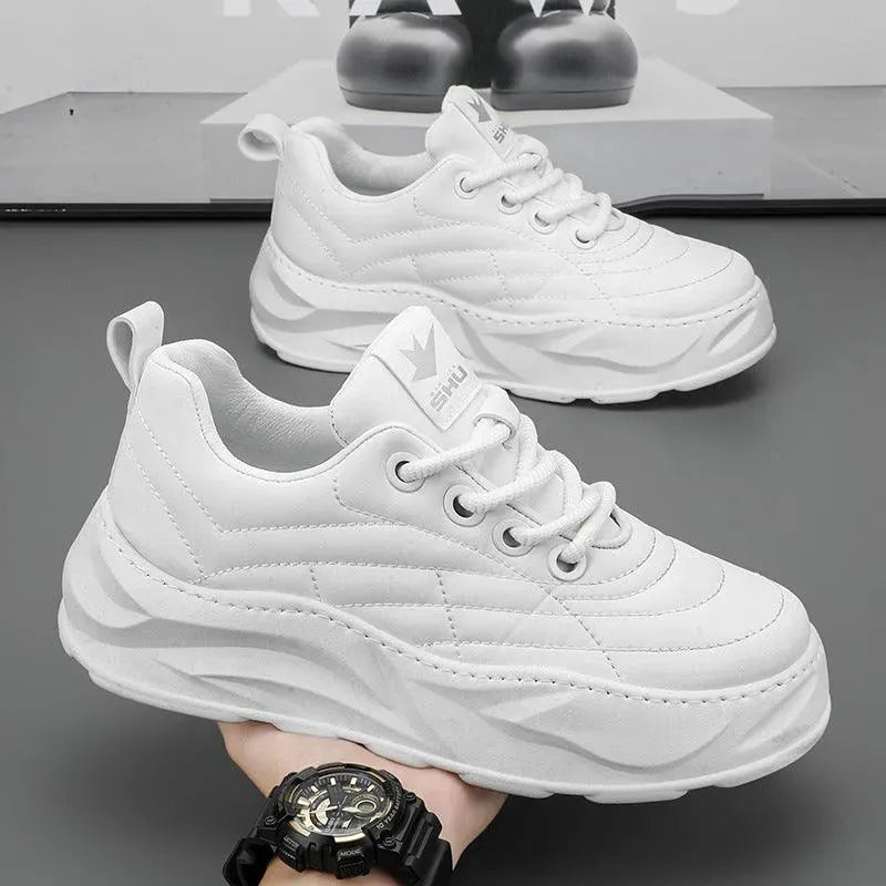 Levoire | Chaussures confortables à semelle épaisse Blanc