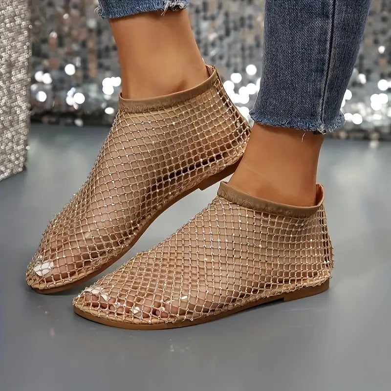 Levoire | Chaussures Plates À La Mode Couleur de peau