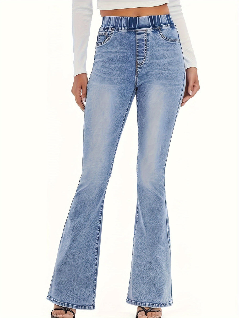 Levoire | Pantalon De Collecte De Vin Style Femme Avec Taille Élastique Et Jambes Largement Évasées