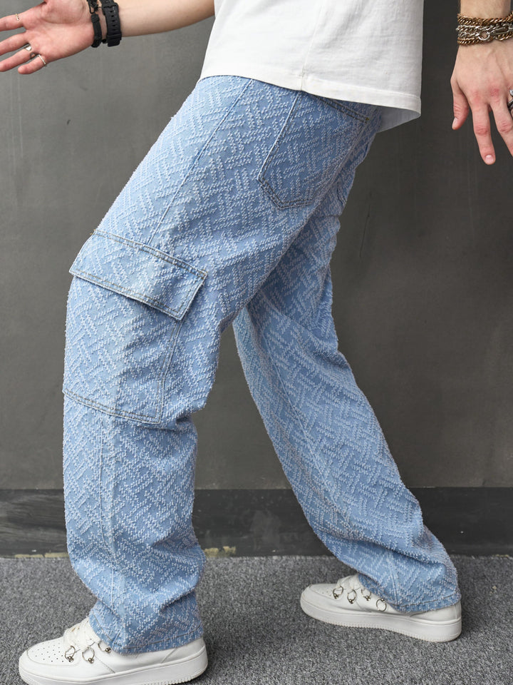 Levoire | Pantalons Pour Hommes En Mélange De Coton Avec Poches Latérales