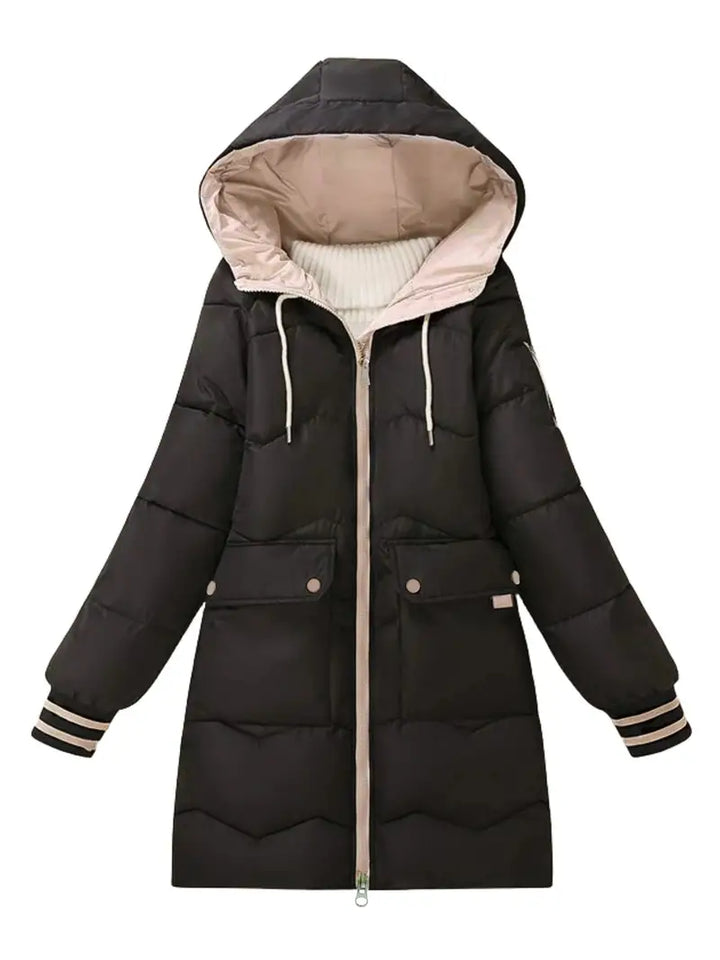 Levoire | Manteau Avec Capuche Et Fermeture Éclair Pour Femmes