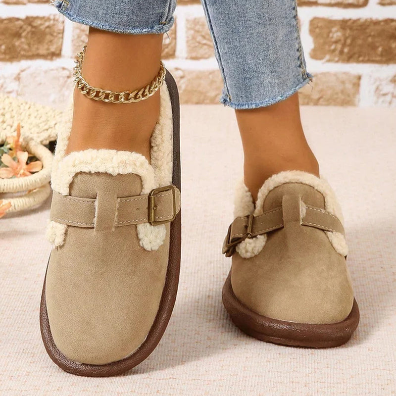 Levoire | Luxe Chaussures Douillettées Avec Boucle Pour Femmes