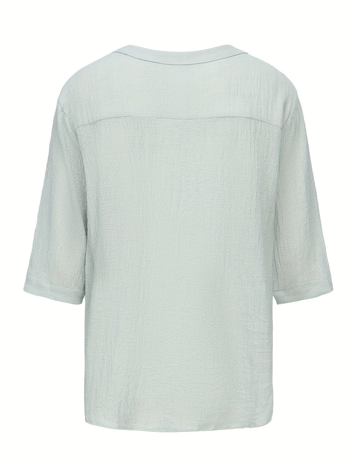 Levoire | T-Shirt V En Coton Respirant Pour Hommes
