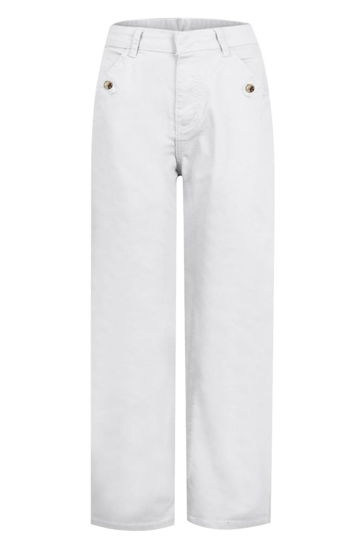 Levoire | Jean Taille Haute Avec Poches Classiques, Élégant Et Polyvalent