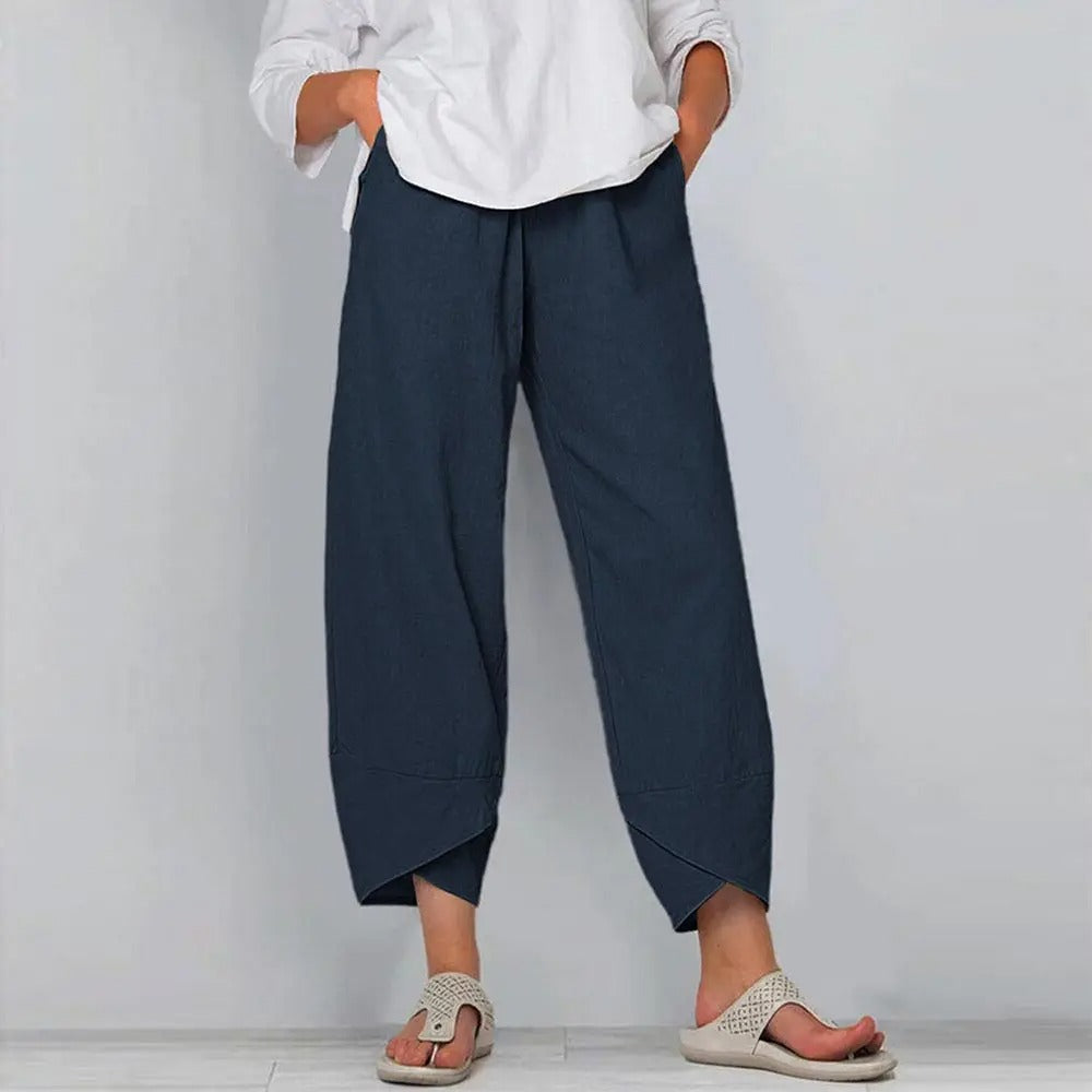 Levoire | Pantalon en lin Bleu