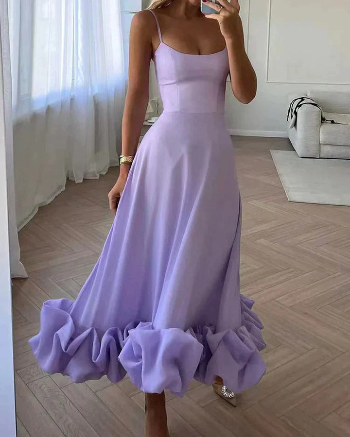 Levoire | Robe avec ourlet de fête Violet