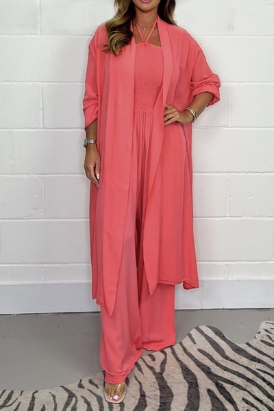 Levoire | Mode Ensemble 2 Pièces Femme Avec Sans Dos Et Pantalons Avec Jambe Vase Rot