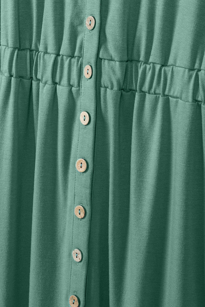 Levoire | Robe Sans Manches Verte
