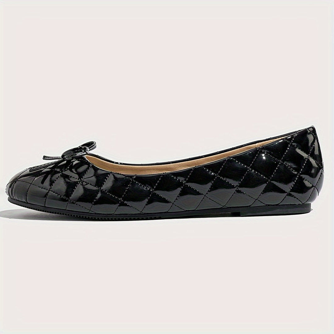 Levoire | Ballerines Diamant Brillantes Noires