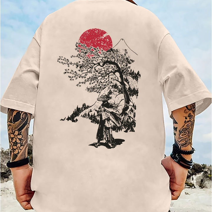 Levoire | T-Shirt Tendance Grande Taille Pour Hommes À Manches Courtes