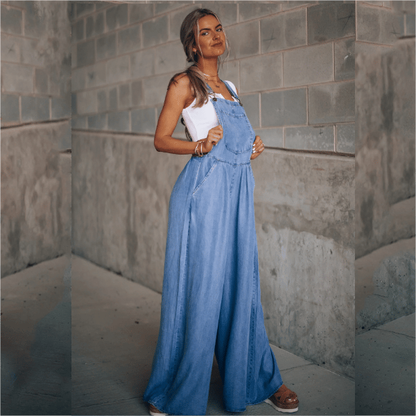 Levoire | Salopette En Denim Pour Femme