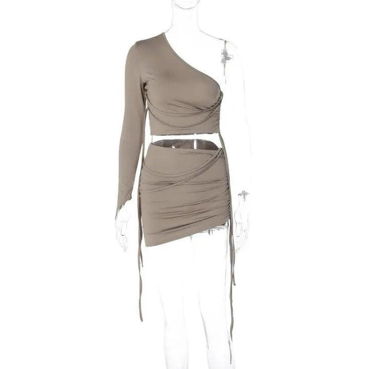 Levoire | Robe avec bouton sur le côté en haut