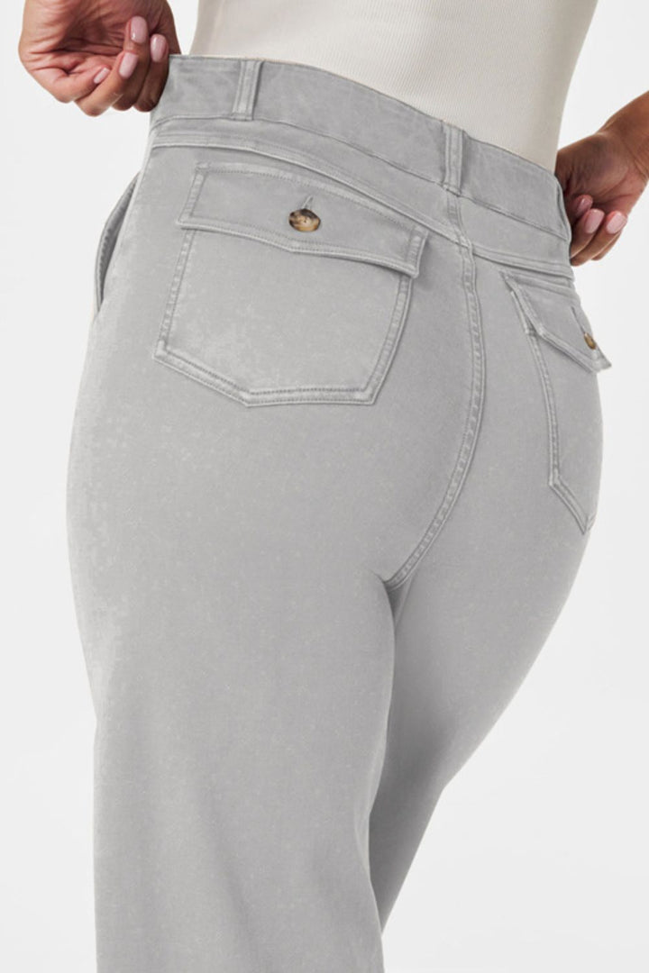 Levoire | Jean Taille Haute Avec Poches Classiques, Élégant Et Polyvalent