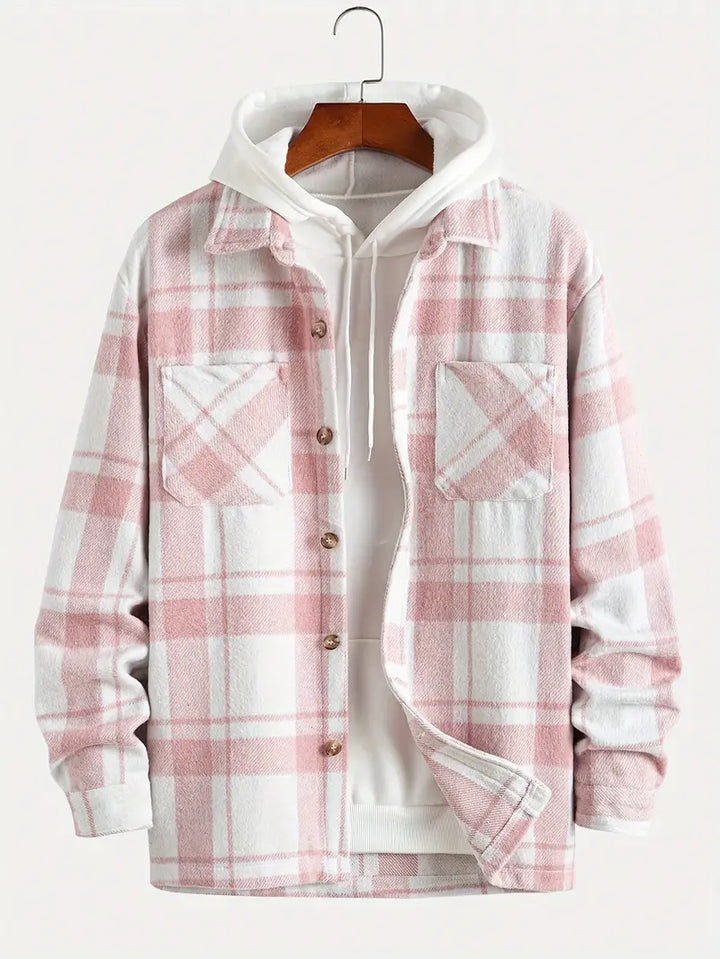 Levoire | Chemise À Carreaux Moderne Rosa