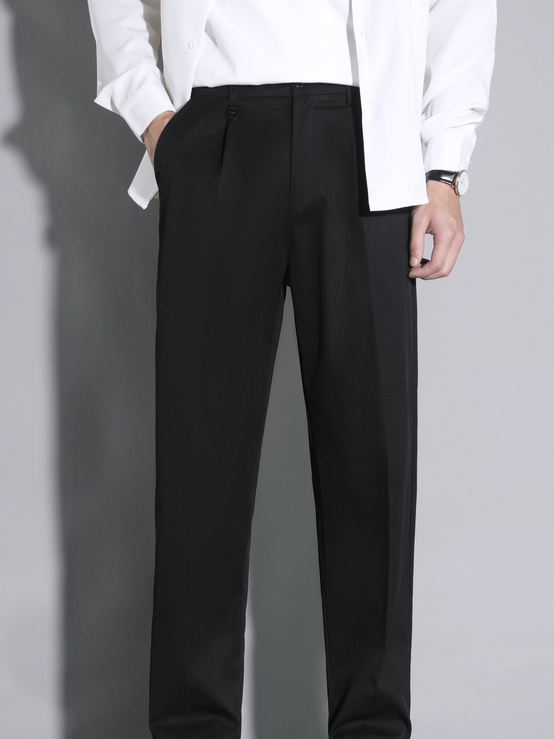 Levoire | Pantalons Courts Relaxants Avec Poches Noir