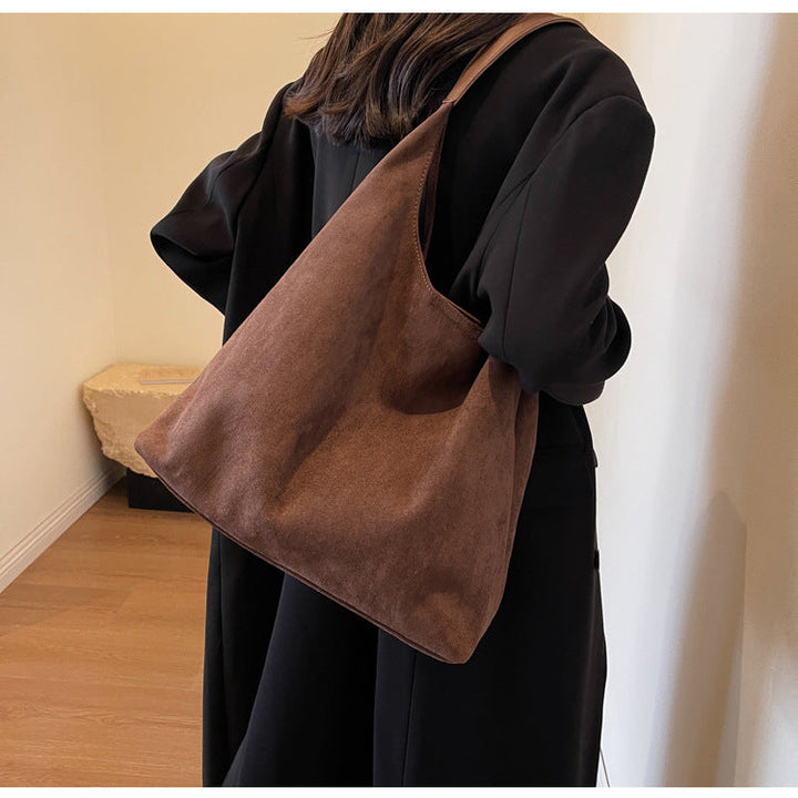 Levoire | Sac De Shopping En Toile Minimaliste Pour Femmes Café