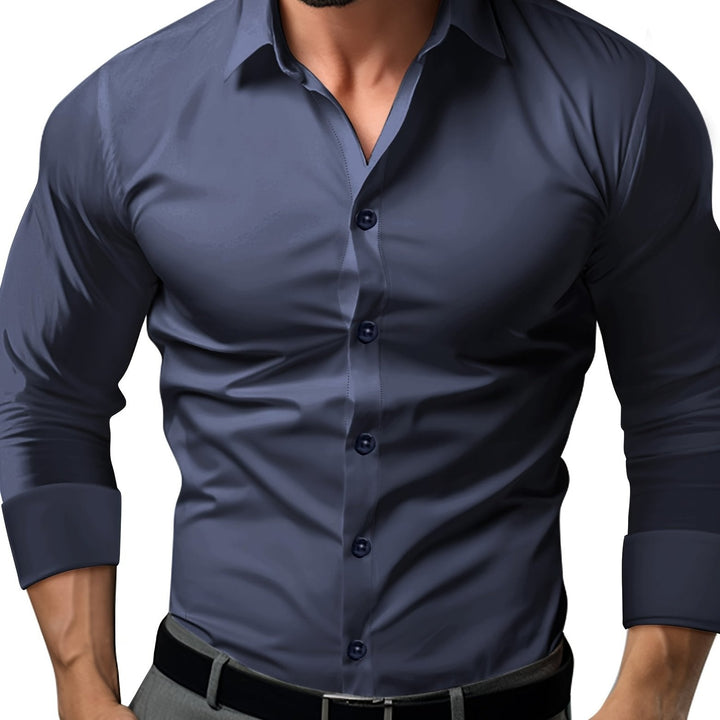 Levoire | T-Shirt Slim Fit Pour Hommes Conçu Dans Une Seule Couleur