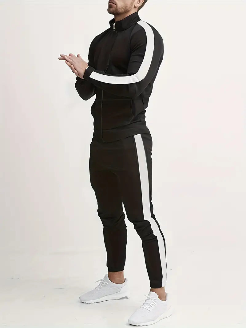 Levoire | Ensemble De Sport Pour Hommes (2 Pièces) Noir