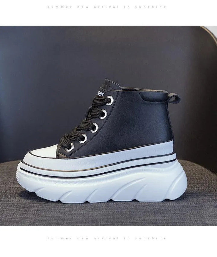 Levoire | Bottes à talon haut avec une semelle épaisse