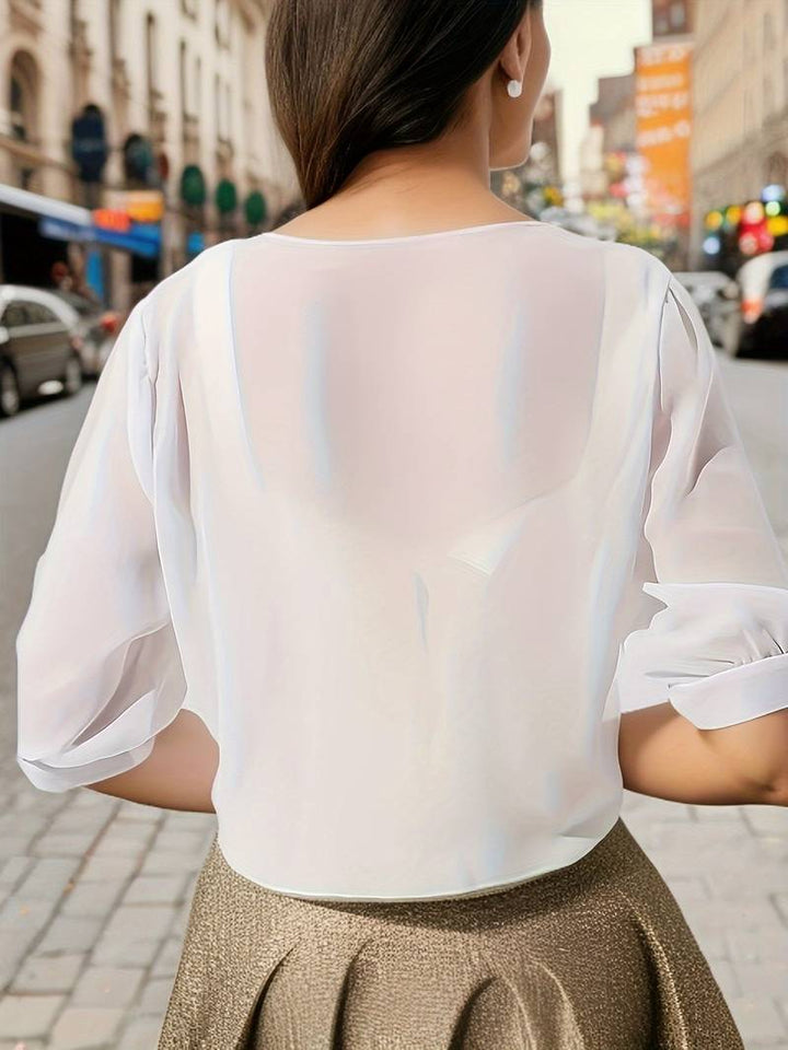 Levoire | Chemise Aérée À Col Ouvert