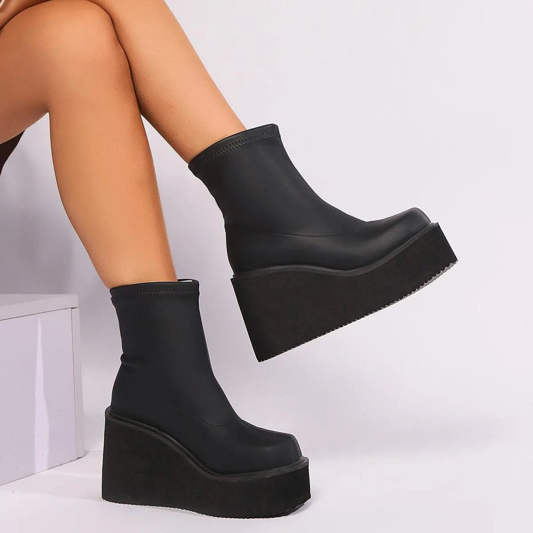Levoire | Bottes en liège et à plateforme