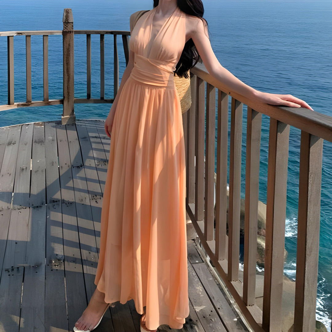 Levoire | Robe Maxi Élégante À Halter