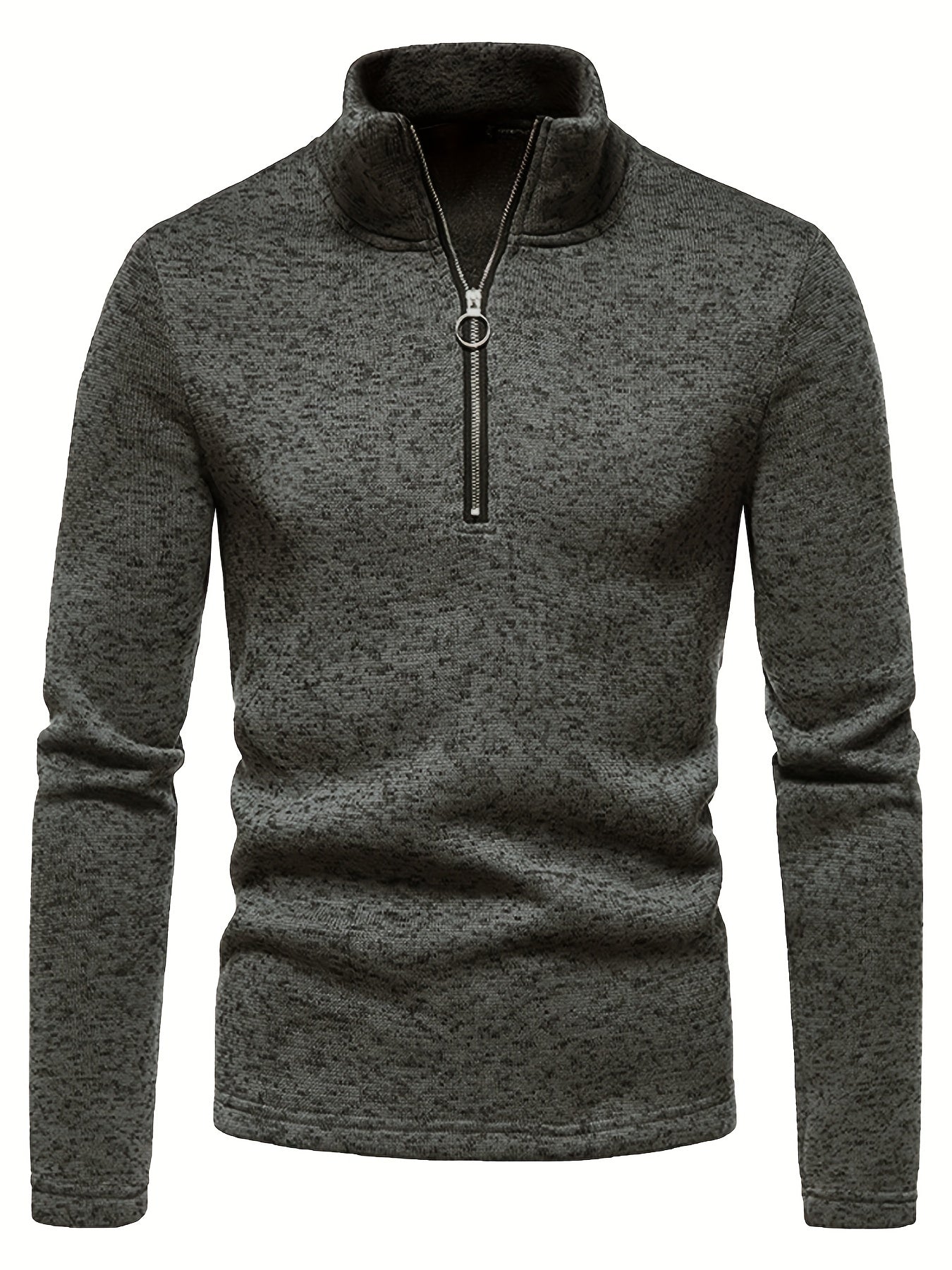 Levoire | Costumes En Tricot Pour Hommes Avec Zip À Mi-Hauteur Et Col Montant