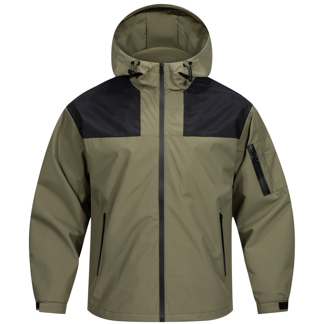 Levoire | Veste De Plein Air Polyvalente Style Décontracté Vert olive