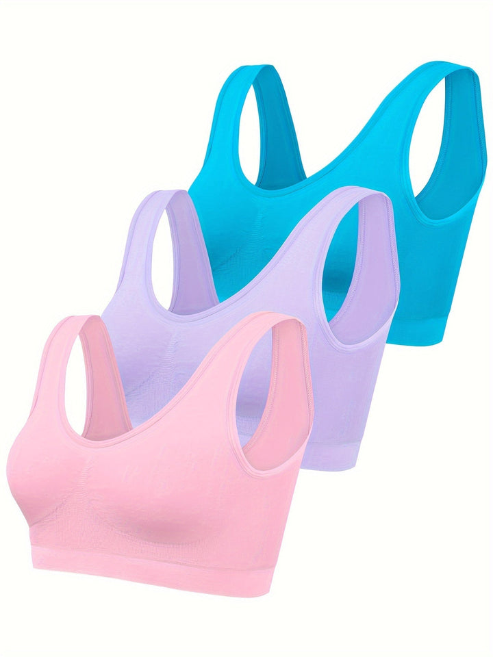Levoire | Série 3 Tanktopia Unis Et Brassière De Sport Sans Coutures Couleur mixte 4