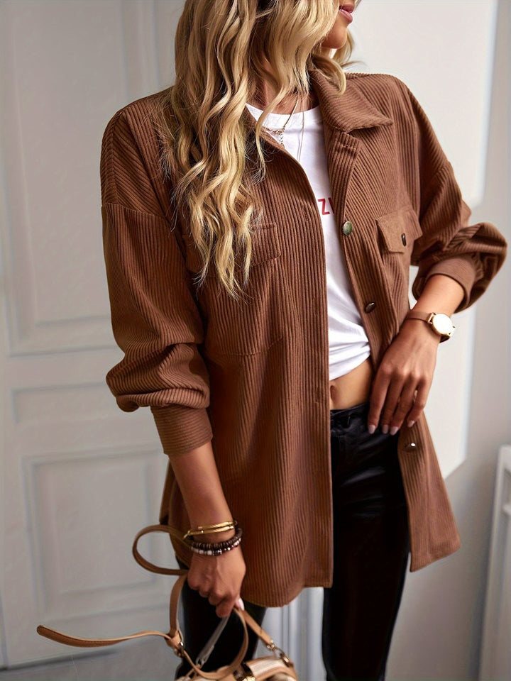 Levoire | Veste Avec Boutons Et Poches Pour Femmes