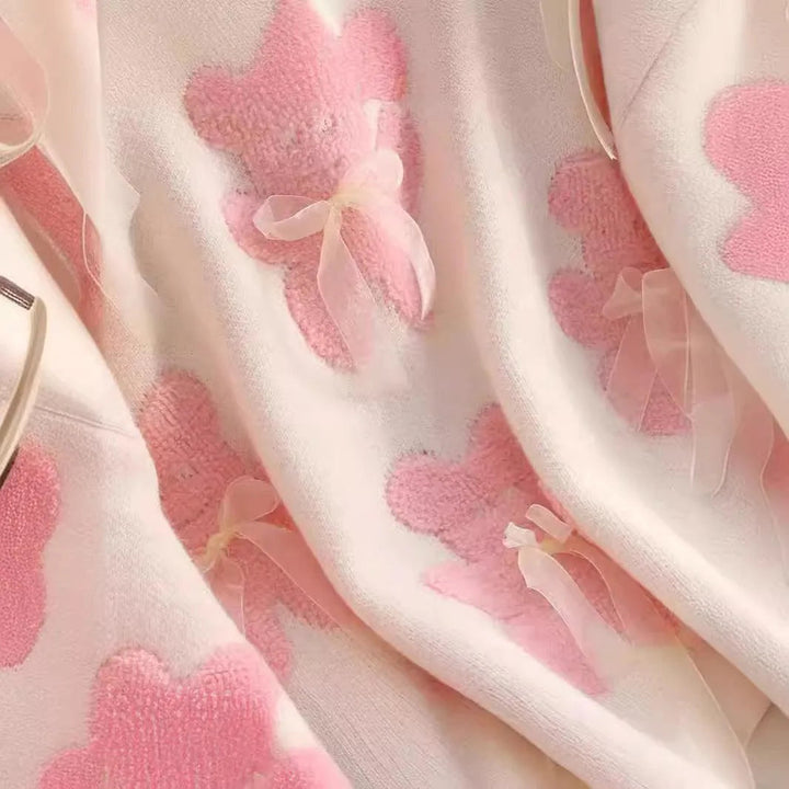 Levoire | Pull femme avec un nœud paresseux