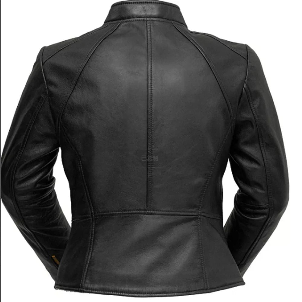 Levoire | Veste Légère En Cuir Élégante