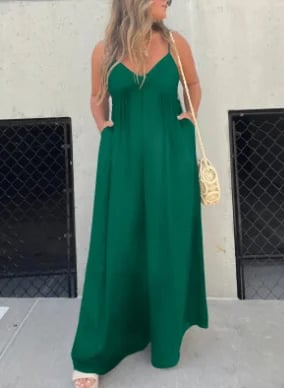 Levoire | Robe à imprimé abstrait Vert foncé