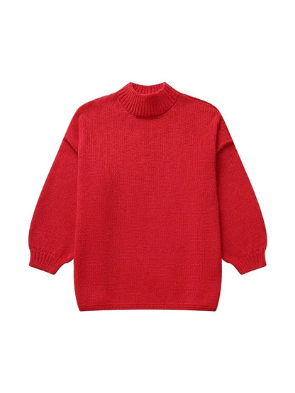 Levoire | Lssiger Pull En Maille Avec Col Montant Rot