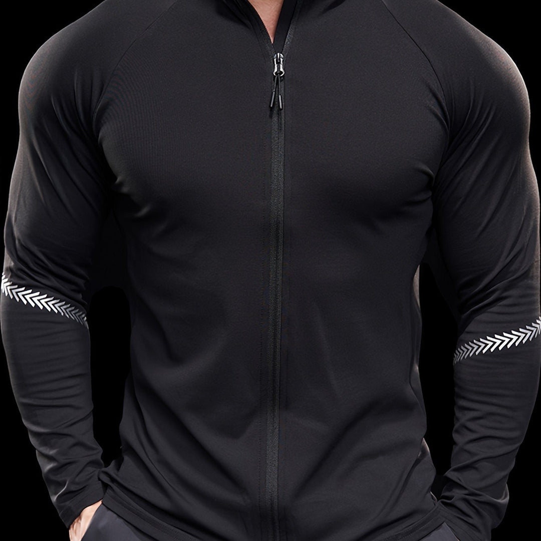 Levoire | Respirant, Veste Stretch Légère À Manches Longues Noir