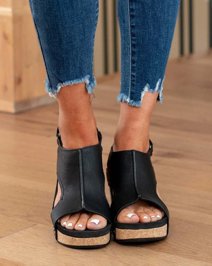 Levoire | Sandales À Talons Moyens Pour Femmes Rosie Noir