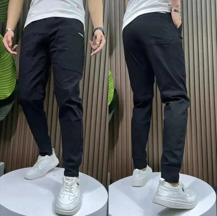 Levoire | Pantalons Homme Confortables Pour Le Quotidien Noir