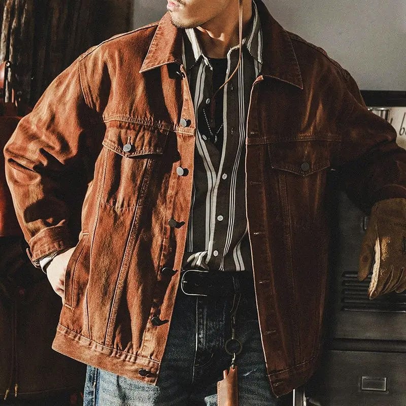 Levoire | Veste En Denim Vinalbum À Manches Longues
