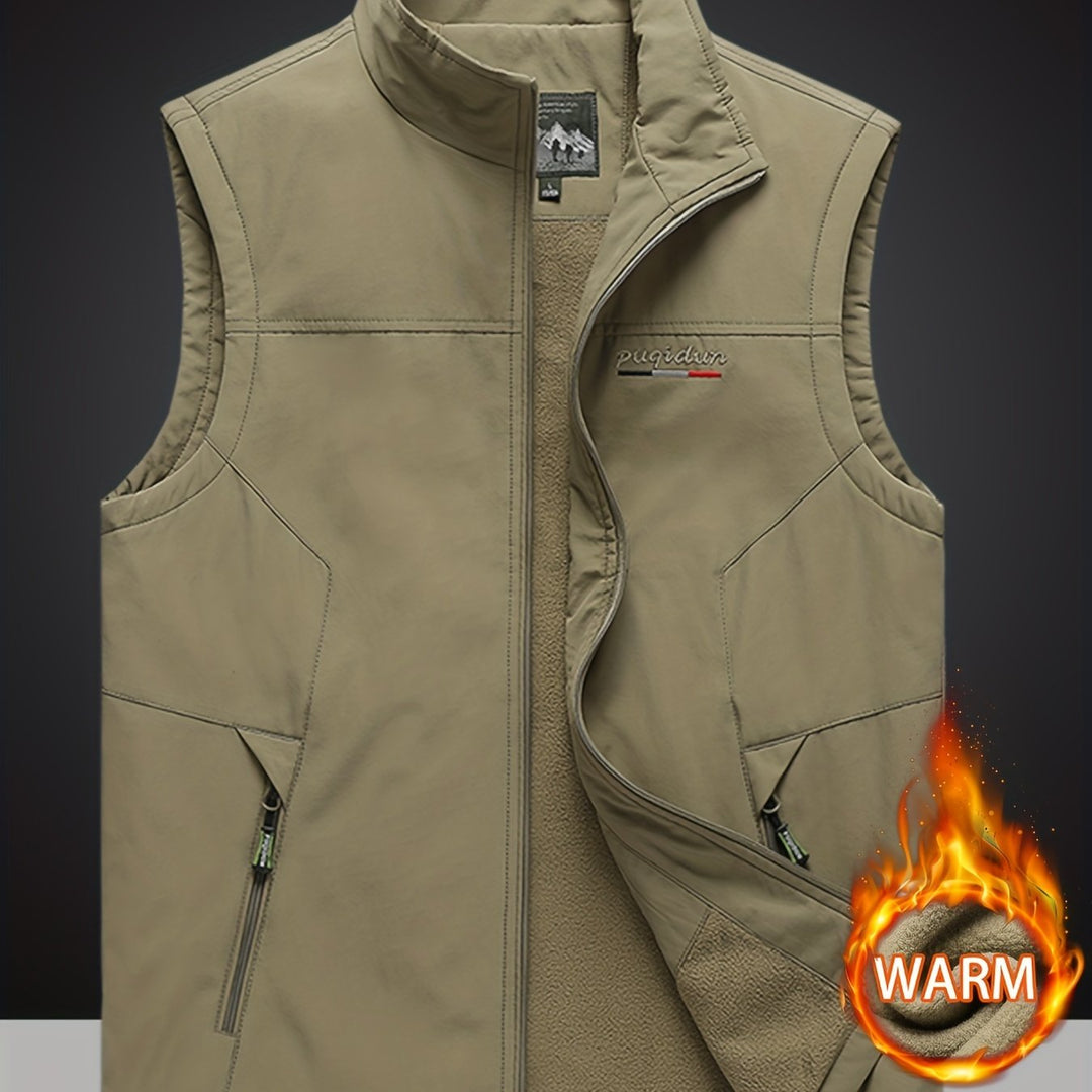 Levoire | Gilet En Polaire Chaud Avec Col Montant