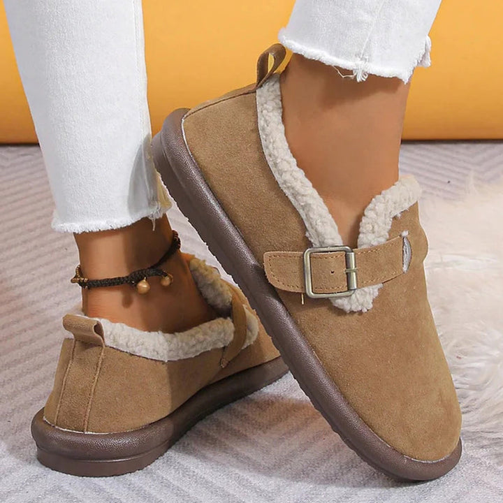 Levoire | Luxe Chaussures Douillettées Avec Boucle Pour Femmes